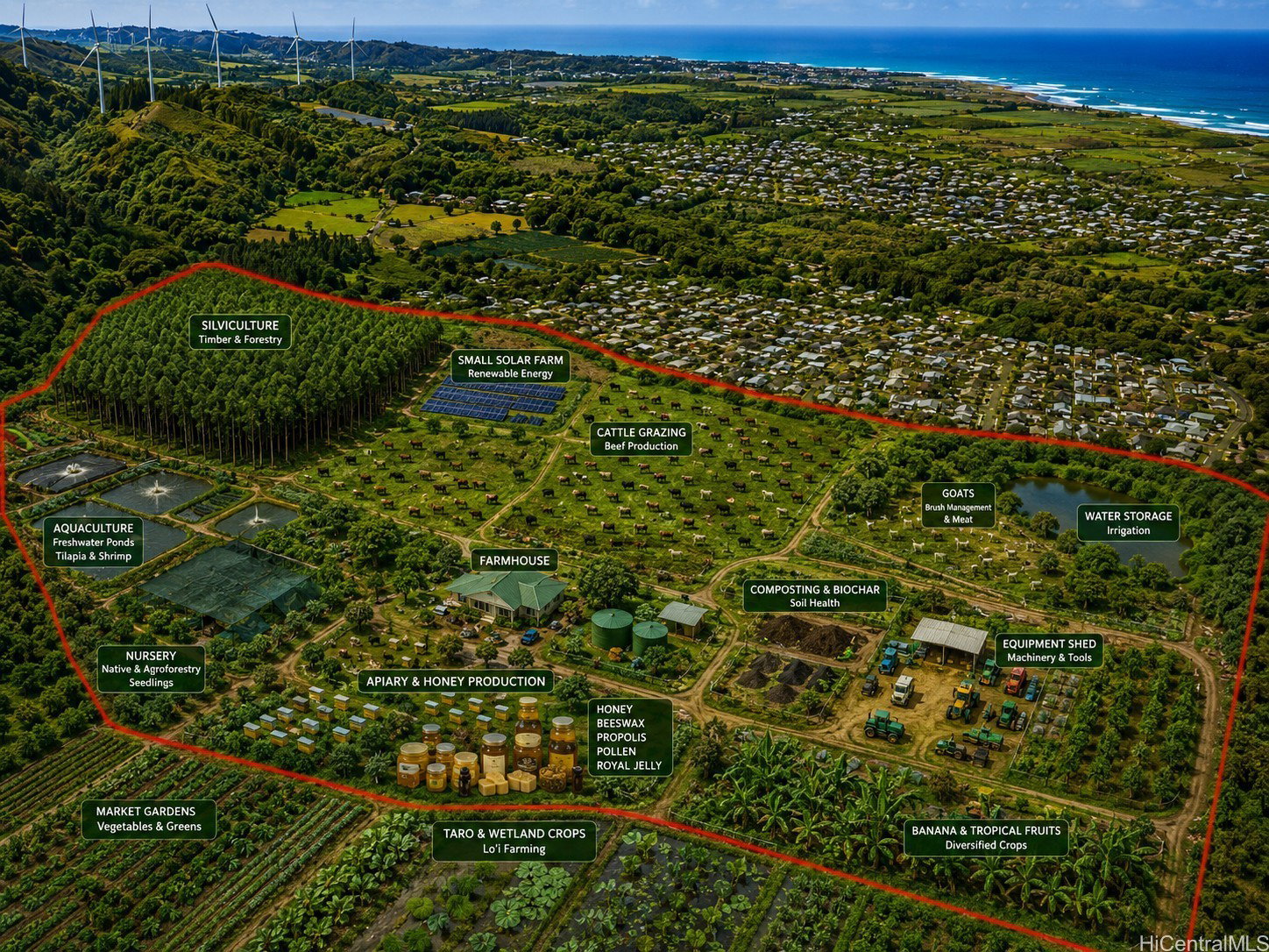 島は 0000 Pualalea Street, Kahuku, 96731