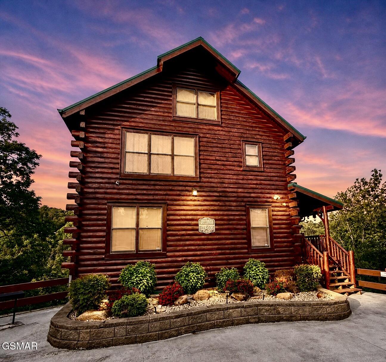 Smoky Mountain Log Cabins Priced $600,000 to $700,000 for Sale