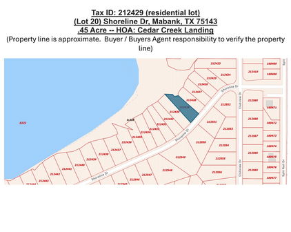 Lot 20 Shoreline, Mabank